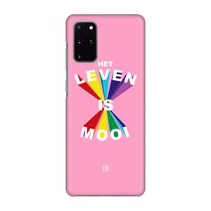 CaseCompany Het Leven Is Mooi: Volledig geprint Samsung Galaxy S20 Plus Hoesje