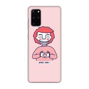 CaseCompany Hartje: Volledig geprint Samsung Galaxy S20 Plus Hoesje