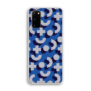 CaseCompany 8-bit N°5: Samsung Galaxy S20 Transparant Hoesje