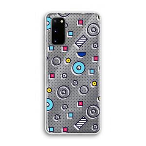 CaseCompany 8-bit N°9: Samsung Galaxy S20 Transparant Hoesje