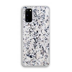 CaseCompany Gespikkelde marmer: Samsung Galaxy S20 Transparant Hoesje