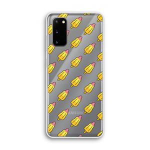 CaseCompany Waterijsjes: Samsung Galaxy S20 Transparant Hoesje