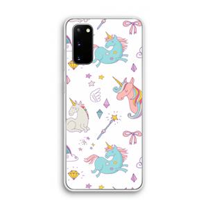 CaseCompany Fantasiewereld: Samsung Galaxy S20 Transparant Hoesje