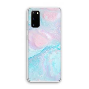 CaseCompany Fantasie pastel: Samsung Galaxy S20 Transparant Hoesje