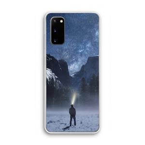 CaseCompany Wanderlust: Samsung Galaxy S20 Transparant Hoesje