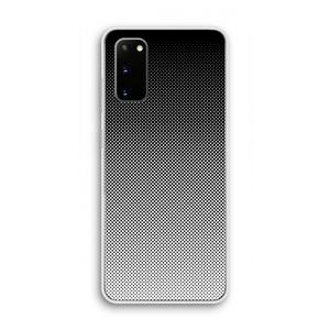 CaseCompany Musketon Halftone: Samsung Galaxy S20 Transparant Hoesje