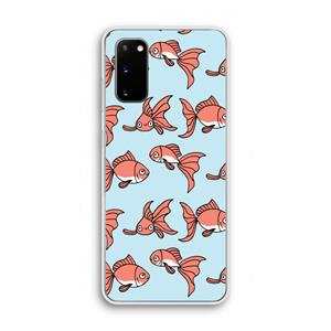 CaseCompany Blub: Samsung Galaxy S20 Transparant Hoesje