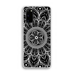 CaseCompany Roses Are Red: Samsung Galaxy S20 Transparant Hoesje
