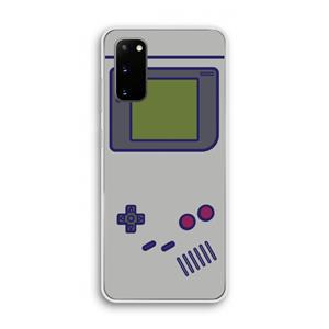 CaseCompany Game On: Samsung Galaxy S20 Transparant Hoesje