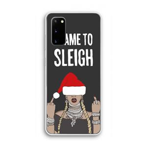 CaseCompany Came To Sleigh: Samsung Galaxy S20 Transparant Hoesje