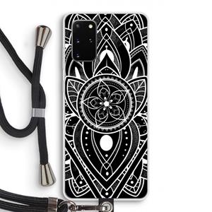 CaseCompany It's Complicated: Samsung Galaxy S20 Plus Transparant Hoesje met koord