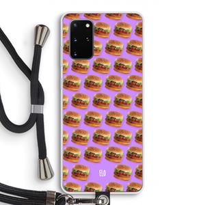 CaseCompany Giants: Samsung Galaxy S20 Plus Transparant Hoesje met koord