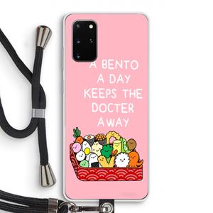 CaseCompany Bento a day: Samsung Galaxy S20 Plus Transparant Hoesje met koord