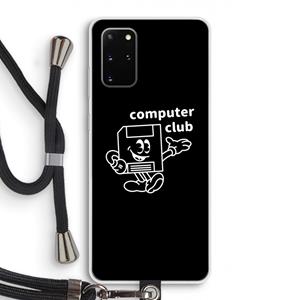 CaseCompany Floppyhead: Samsung Galaxy S20 Plus Transparant Hoesje met koord