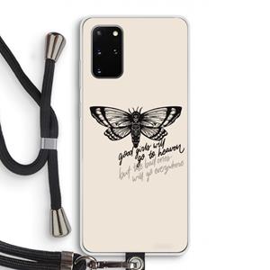 CaseCompany Good or bad: Samsung Galaxy S20 Plus Transparant Hoesje met koord