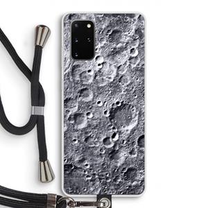 CaseCompany Maanlandschap: Samsung Galaxy S20 Plus Transparant Hoesje met koord