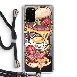 CaseCompany Diet Coke Please: Samsung Galaxy S20 Plus Transparant Hoesje met koord