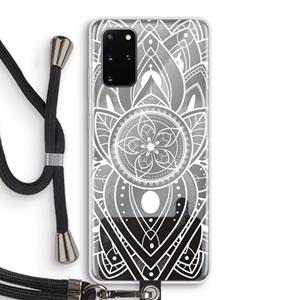 CaseCompany It's Complicated: Samsung Galaxy S20 Plus Transparant Hoesje met koord