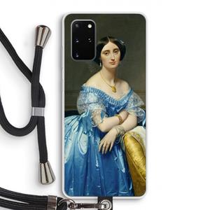 CaseCompany Eleonore: Samsung Galaxy S20 Plus Transparant Hoesje met koord