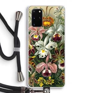 CaseCompany Haeckel Orchidae: Samsung Galaxy S20 Plus Transparant Hoesje met koord