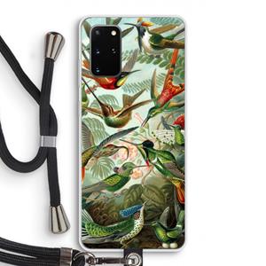 CaseCompany Haeckel Trochilidae: Samsung Galaxy S20 Plus Transparant Hoesje met koord