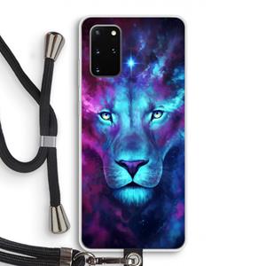 CaseCompany Firstborn: Samsung Galaxy S20 Plus Transparant Hoesje met koord