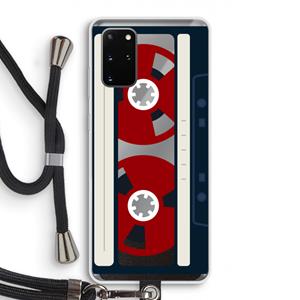 CaseCompany Here's your tape: Samsung Galaxy S20 Plus Transparant Hoesje met koord