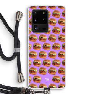 CaseCompany Giants: Samsung Galaxy S20 Ultra Transparant Hoesje met koord