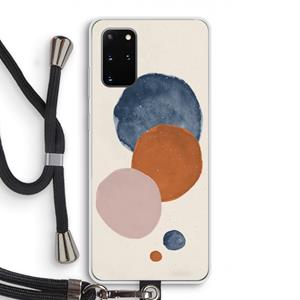 CaseCompany Geo #4: Samsung Galaxy S20 Plus Transparant Hoesje met koord