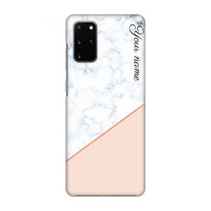 CaseCompany Marmer in stijl: Volledig geprint Samsung Galaxy S20 Plus Hoesje