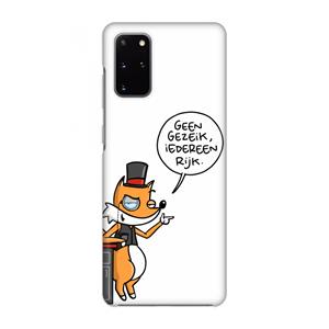 CaseCompany Geen Gezeik: Volledig geprint Samsung Galaxy S20 Plus Hoesje