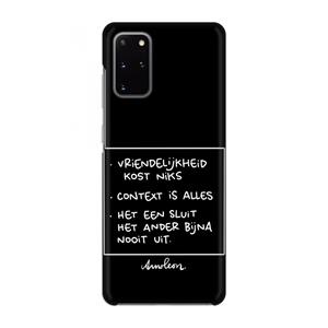 CaseCompany Mijn Motto's: Volledig geprint Samsung Galaxy S20 Plus Hoesje