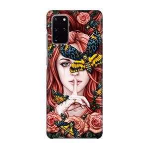 CaseCompany Lady Moth: Volledig geprint Samsung Galaxy S20 Plus Hoesje