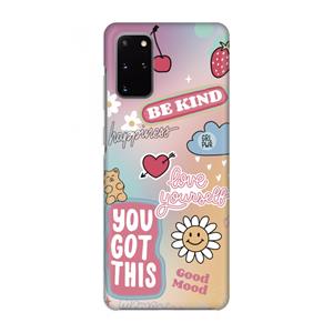 CaseCompany Positivity: Volledig geprint Samsung Galaxy S20 Plus Hoesje