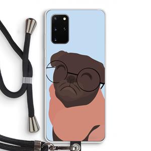 CaseCompany Ludo: Samsung Galaxy S20 Plus Transparant Hoesje met koord