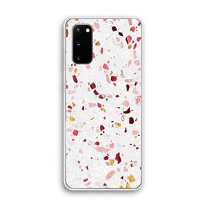 CaseCompany Terrazzo N°9: Samsung Galaxy S20 Transparant Hoesje