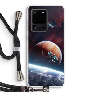 CaseCompany Examiner: Samsung Galaxy S20 Ultra Transparant Hoesje met koord