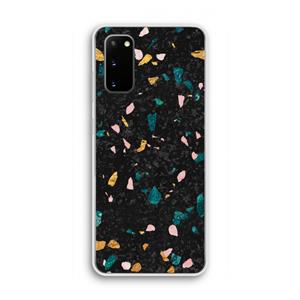 CaseCompany Terrazzo N°10: Samsung Galaxy S20 Transparant Hoesje