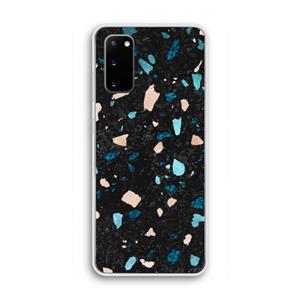 CaseCompany Terrazzo N°11: Samsung Galaxy S20 Transparant Hoesje