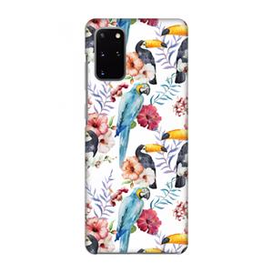CaseCompany Bloemen tukan: Volledig geprint Samsung Galaxy S20 Plus Hoesje
