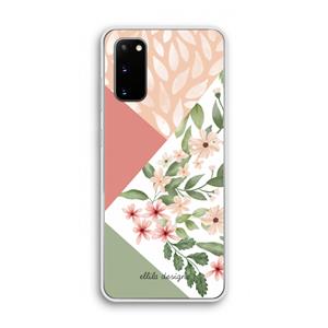 CaseCompany Sweet heaven geometrics: Samsung Galaxy S20 Transparant Hoesje