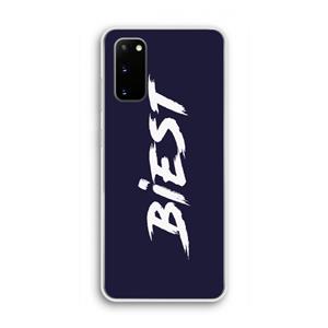 CaseCompany Biest: Samsung Galaxy S20 Transparant Hoesje