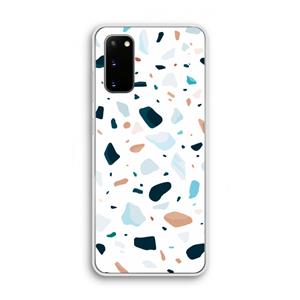 CaseCompany Terrazzo N°13: Samsung Galaxy S20 Transparant Hoesje