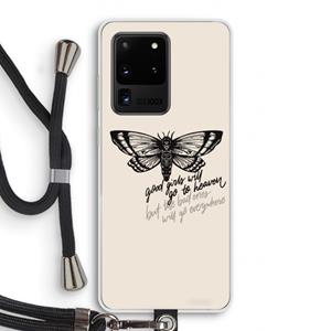 CaseCompany Good or bad: Samsung Galaxy S20 Ultra Transparant Hoesje met koord