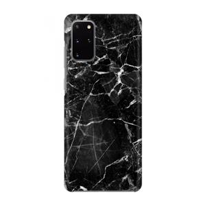 CaseCompany Zwart Marmer 2: Volledig geprint Samsung Galaxy S20 Plus Hoesje