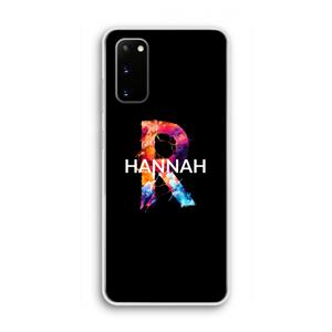CaseCompany Abstract Spectrum: Samsung Galaxy S20 Transparant Hoesje