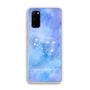 CaseCompany Sterrenbeeld - Licht: Samsung Galaxy S20 Transparant Hoesje