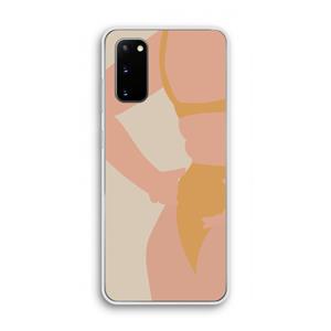 CaseCompany Bikini body: Samsung Galaxy S20 Transparant Hoesje