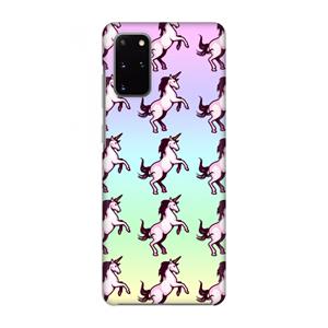 CaseCompany Musketon Unicorn: Volledig geprint Samsung Galaxy S20 Plus Hoesje