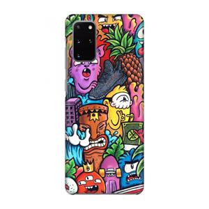 CaseCompany Vexx Mixtape: Volledig geprint Samsung Galaxy S20 Plus Hoesje